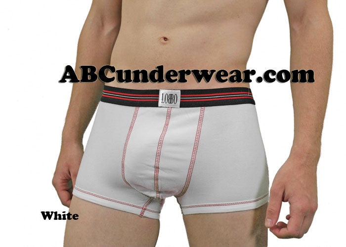 Skinny Leg Men's Contrast Boxer Briefs - Closeout