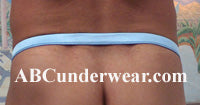 Sky Blue Backless Pouch w/ C-Ring-Gregg Homme-ABC Underwear
