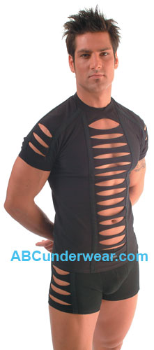Slash Mesh T-Shirt