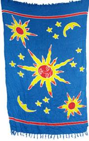 Stars and Moons Sarong