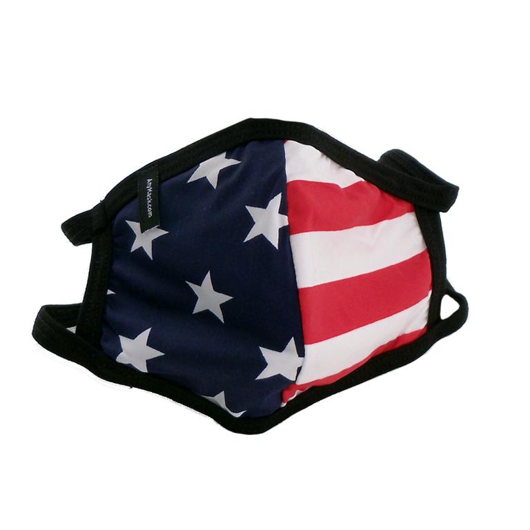 Stars and Stripes Adult or Child Face Mask - American Flag