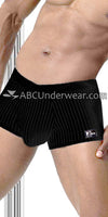 Striped Lycra Boxer Brief Closeout-ABC Underwear-ABC Underwear