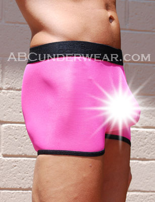 Stunning Sheer Neon Pouch Short -Closeout
