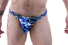 Stylish Blue Camo Thong for Men - Enhance Your Underwear Collection-NDS WEAR-ABC Underwear