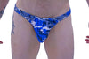 Stylish Blue Camouflage Men's Bikini Underwear - BLOWOUT SALE!