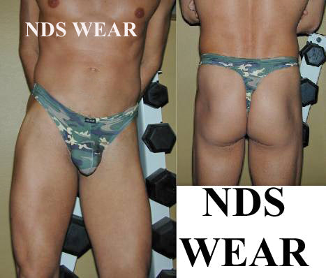Stylish Camouflage C-ring Thong for Fashion-forward Individuals