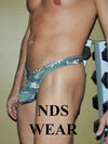Stylish Camouflage C-ring Thong for Fashion-forward Individuals-nds wear-ABC Underwear