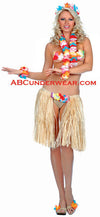 Stylish Hawaiian Women's Costume - Limited Stock Clearance-Music Legs-ABC Underwear
