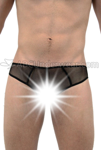 Stylish Neo Mesh Men's Thong for the Modern Gentleman - BLOWOUT SALE!