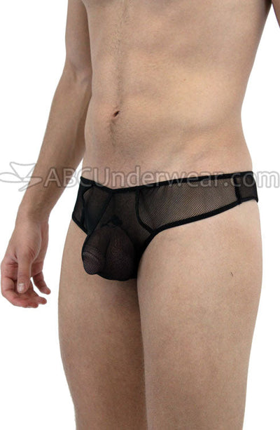 Stylish Neo Mesh Men's Thong for the Modern Gentleman - BLOWOUT SALE!