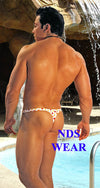 Stylish Polka Dot Men's Thong for the Fashion-forward Gentleman - BLOWOUT SALE!