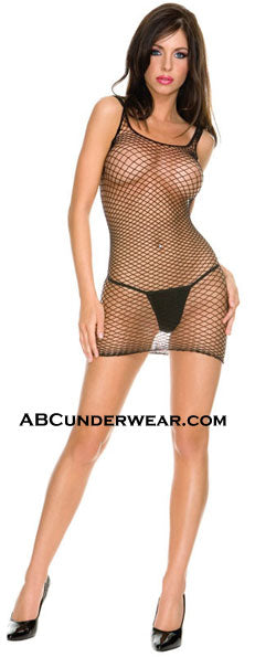 Stylish Spandex Industrial Net Mini Dress for Fashion-forward Individuals