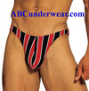 Stylish Striped Men's Thong: A Wonder for the Modern Gentleman-Male Power-ABC Underwear