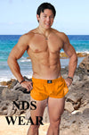 Stylish Vintage Mesh Men's Side Split Shorts - BLOWOUT SALE!