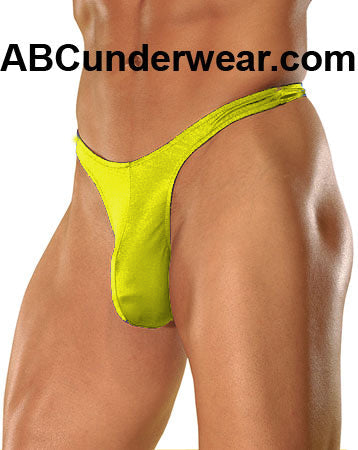 Stylish Yellow Bong Thong for Discerning Gentlemen