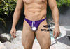 Stylish and Alluring Men's Purple Sheer Thong by Marco - BLOWOUT SALE