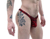 Stylish and Alluring Men's Thong Underwear in Red, Black, and Cappuccino Shades - BLOWOUT SALE!