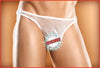 Stylish and Daring Men's Fishnet Thong-Male Power-ABC Underwear