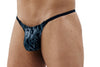 Stylish and Functional Black Flame Men's Thong with Convenient Clip-NDS Wear-ABC Underwear