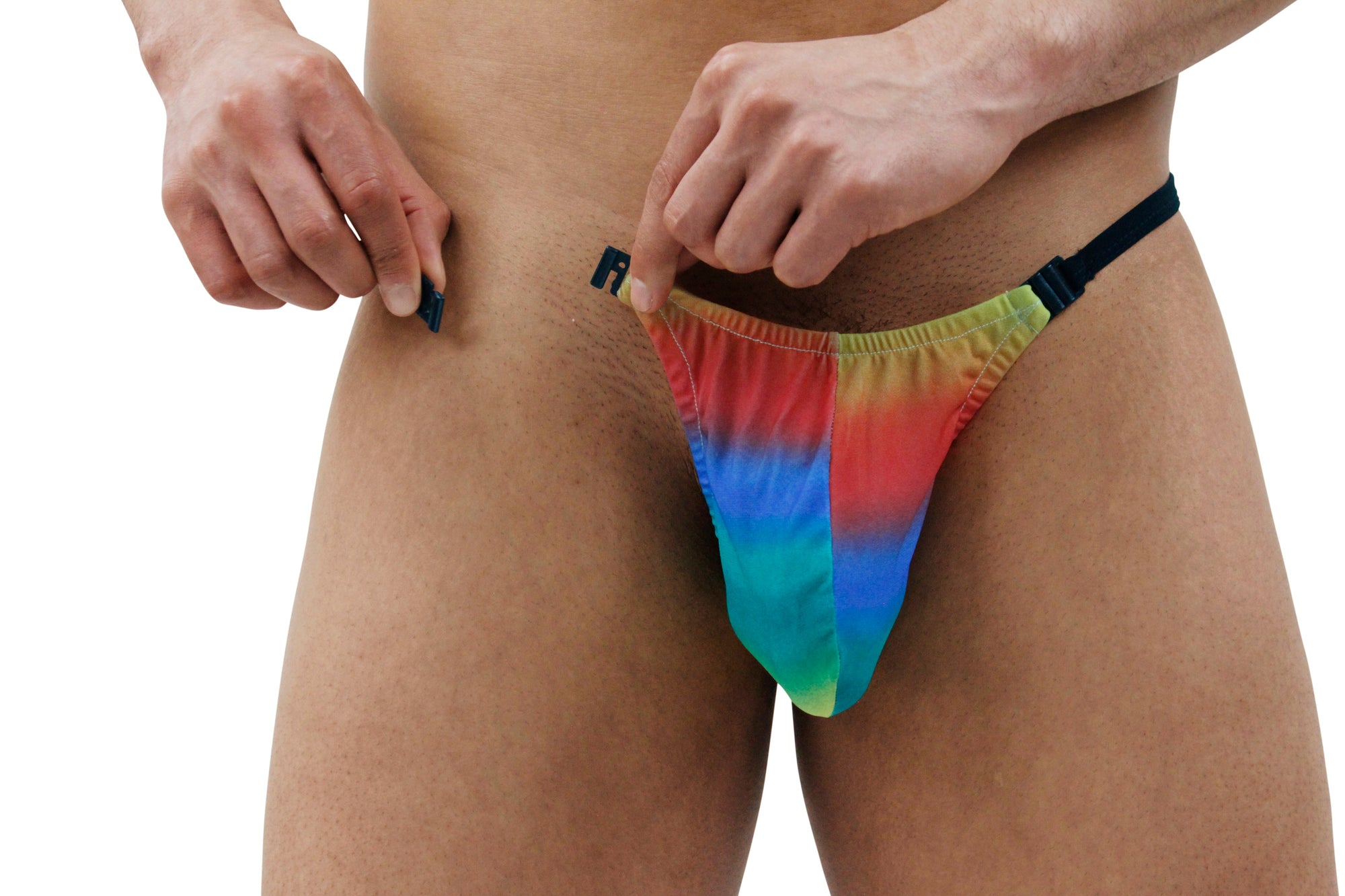 Stylish and Functional Men's Thong with Convenient Clip