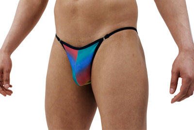 Stylish and Vibrant Men's Brief with a Distinctive Ring - BLOWOUT SALE!