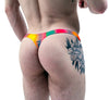 Stylish and Vibrant Rainbow Rising Men's Thong-NDS Wear-ABC Underwear