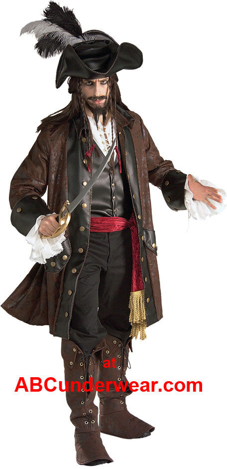 Super Deluxe Caribean Pirate Costume