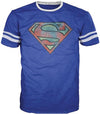 Superman Distressed Shield Tee Shirt-bioworld-ABC Underwear