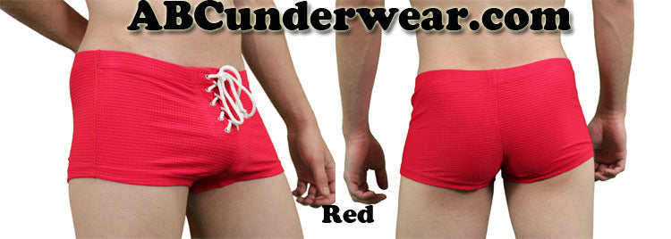 Ted Lace-Up Mens Shorts by Jocko -Closeout Swim