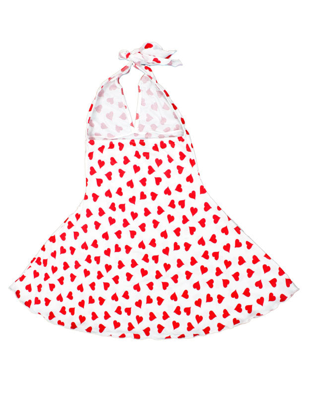 Teensy Weensy Heart Mini Dress - Clearance