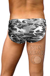 Theo's Grey Camo Mens Bikini - BLOWOUT SALE!