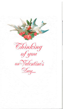 Thinking of you - Valentine's Card