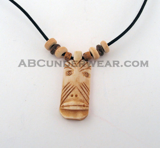 Tiki & Coco Bead Cord Necklace