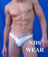 Tirette Men's White Thong - A Stylish Choice for Men-NDS Wear-ABC Underwear