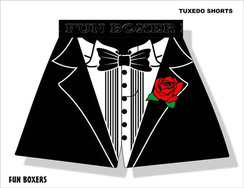 Tuxedo Boxers