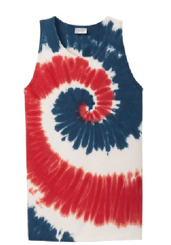 USA Tie-Dye Tank Top for Mens