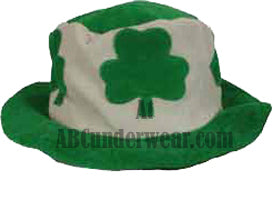 Velvet Shamrock Hat