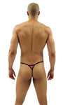 Vibrant Spectrum: Men's Thong with Rainbow Illusion - BLOWOUT SALE!