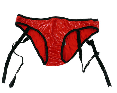 Wetlook Ruffle Bum Panty-ABCunderwear.com-ABC Underwear