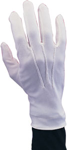 White Nylon Gloves