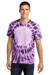 Window Tie Dye T-shirt Purple Unisex-sanMar-ABC Underwear