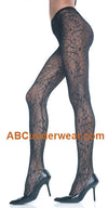 Womens Spiderweb Pantyhose-Music Legs-ABC Underwear