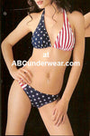 Women's Stylish American Flag Bikini - BLOWOUT SALE!