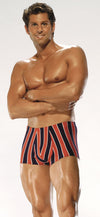 Wonder Short Tri-Color Stripe-Male Power-ABC Underwear