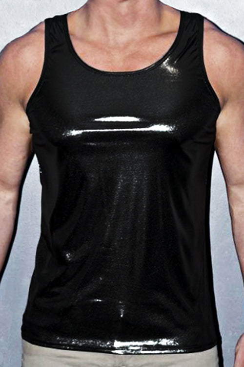 YMLA Liquid Black Tank Top