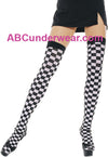 Checker Thigh Hi-Music Legs-ABC Underwear