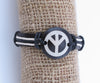 Leather Peace Bracelet-DriftStone Pueblo-ABC Underwear